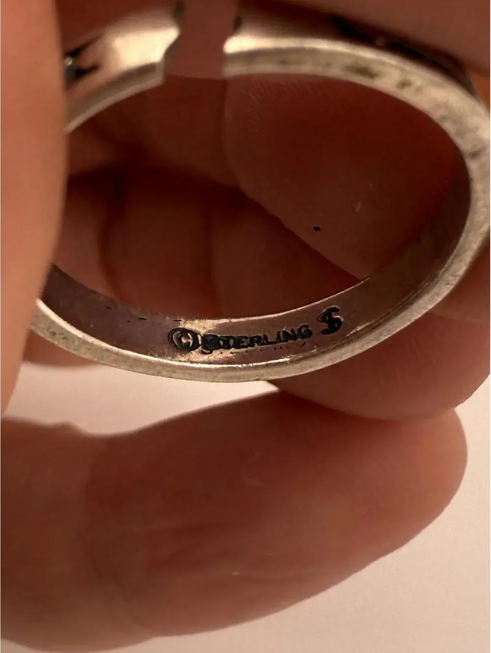 Vintage Silver Arrow Design Adjustable Ring Size 6.75